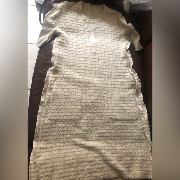 ❌SOLD EBAY❌Chanel 2017 Prefall Cosmopolite Collect Beige Midi Shit Dress Fr42 - Picture 12 of 13